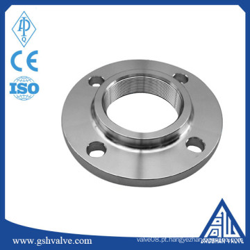 Aço carbono forjado a105 din Flange de rosca